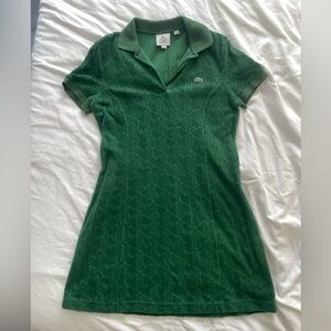 Lacoste Green Polo Dress